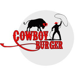 Cowboy Burger logo.